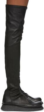 RICK OWENS Creeper Para Stocking Boots Black - 36/6